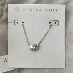 NWT Kendra Scott Silver Bria Necklace